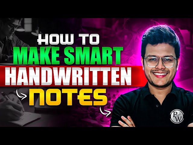 How to Make Smart Handwritten Notes?? 📝📝Most Important Video For CA Students