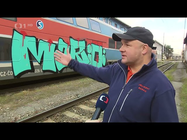 Graffiti na vlacích 💩