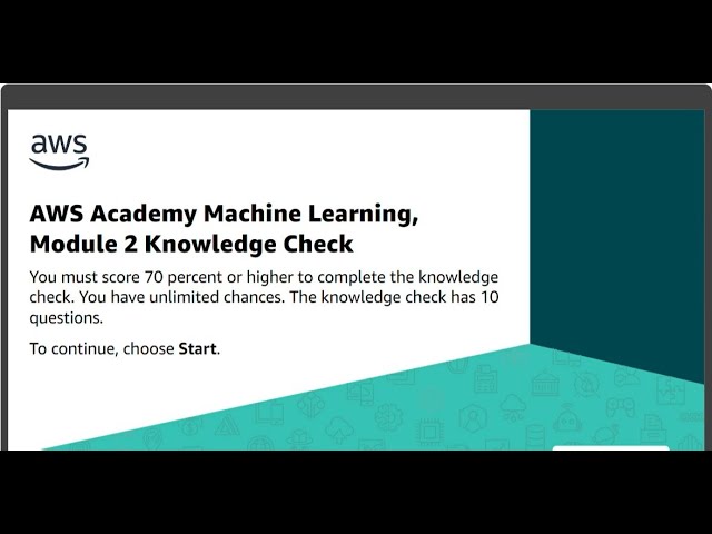 AWS Academy Machine Learning - Module 4 Knowledge Check