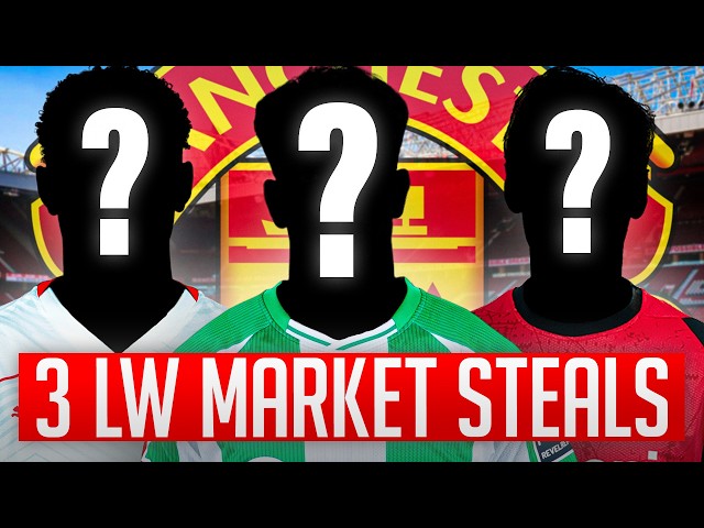 3 Left Winger STEALS For Manchester United...
