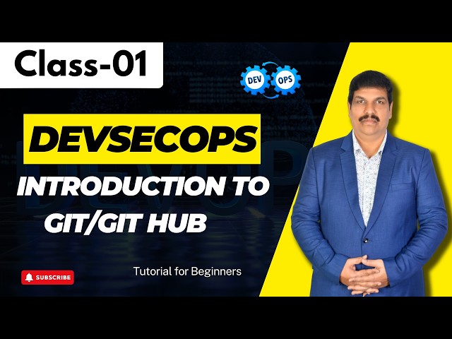 DevsecOps Reguler Class 01 | Introduction to GIT & GITHUB | DevOps Tutorial for Beginners
