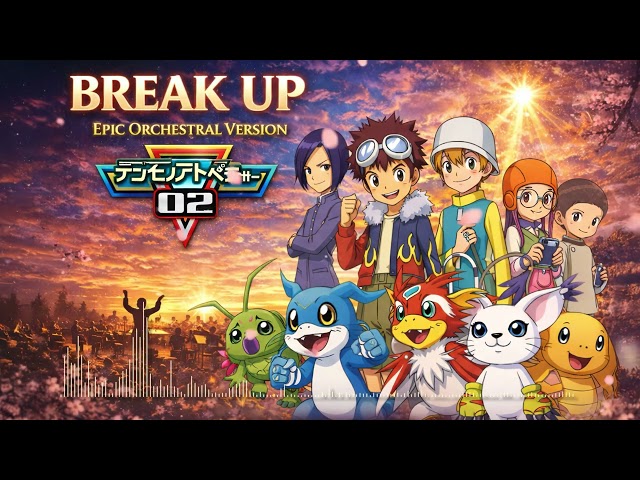 BREAK UP! – Digimon Adventure 02 Evolution Theme | Epic Orchestral Cover (Childhood Anime Theme)