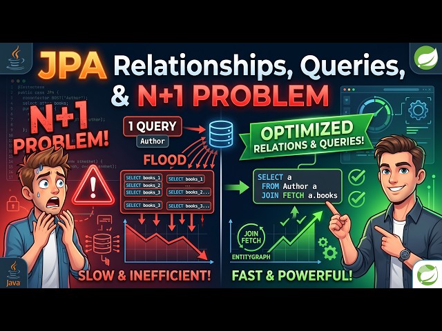 JPA Relationships, Queries, & The N+1 Problem || CodeTav Management