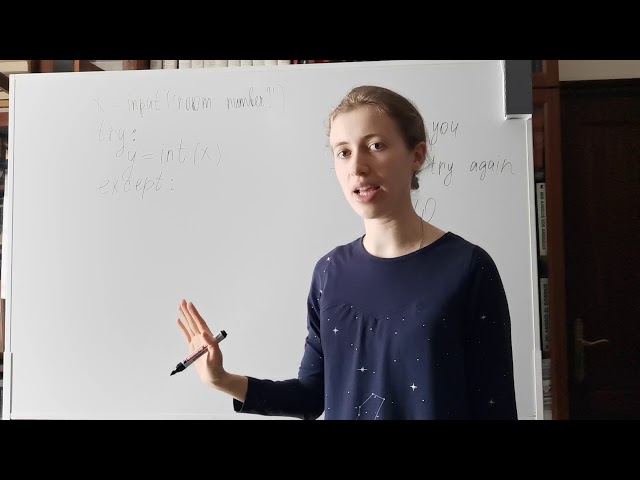 Structure "try and except" in Python: exercise 1 - a hotel