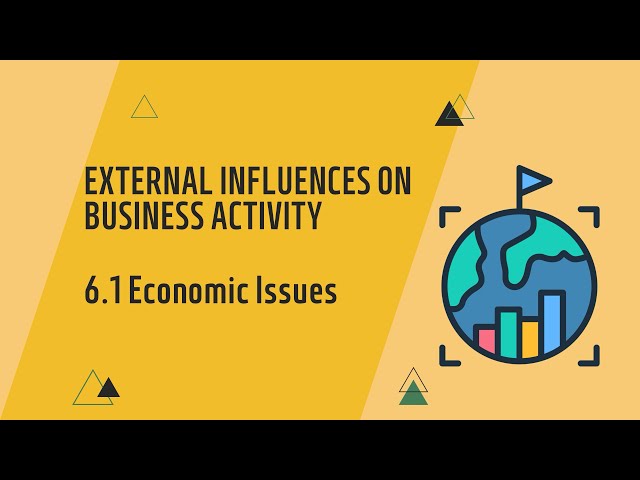 IGCSE Business: Chapter 6.1 Economic Issues