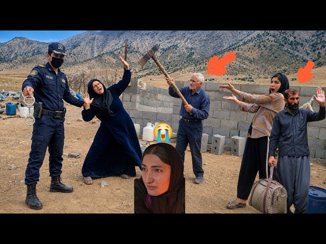 The bitter truth of Eidi's farewell to Golshan; a bitter end under the clutches of the police! 😱