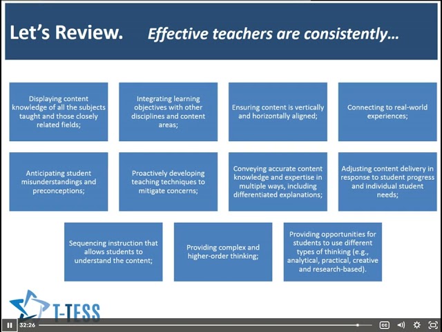 2.2 Content Knowledge & Expertise (Part 3)