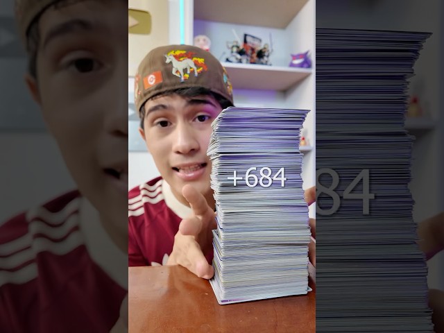 I Made A TOWER With ALL My POKEMON Cards 😱😱