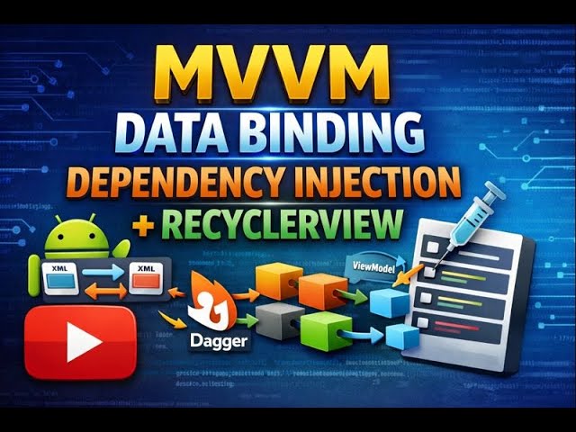 Android MVVM Explained 🔥 DataBinding | DI | RecyclerView | Kotlin (2026) #programmingkeeda