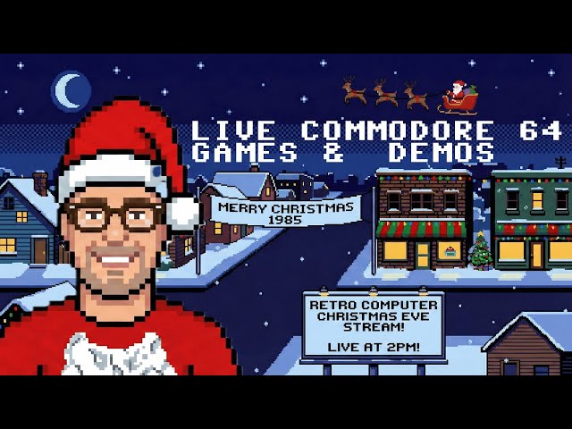🔴️ I Gifted a C64 Ultimate Live! 🎄️ MEGA65 Christmas Special