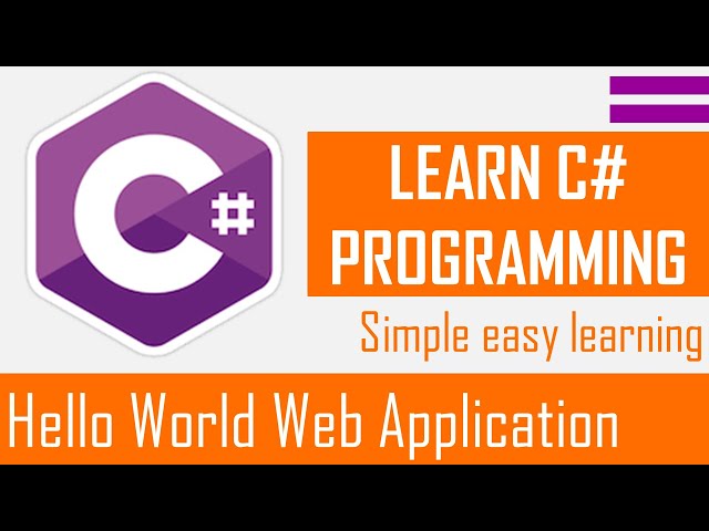 Hello World Web Application In C# | C# Tutorial For Beginners | Asp.Net Tutorials