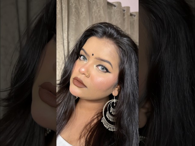 Bengali baddie makeup look tutorial ✨ #shortsvideo#ashortaday#bengalimakeup#makeuptutorial#tutorial