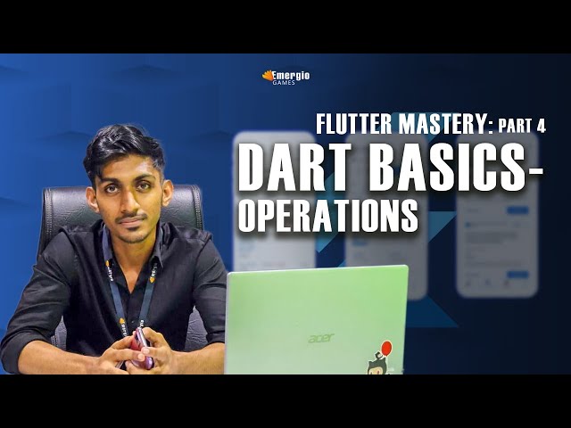 Flutter Mastery :Tutorials For Beginners-Part4 | Dart Basics-Operations |
