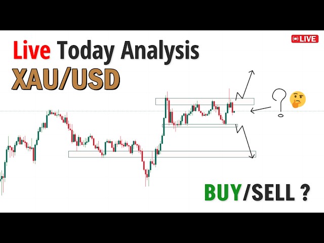 XAU/USD GOLD Friday live analysis in hindi || XAU/USD Forecast || Simple technical analysis today