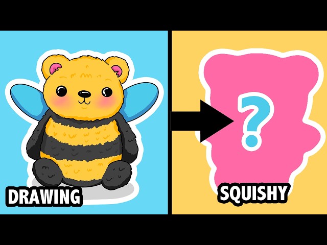 Turning My Drawings Into SQUISHIES #6