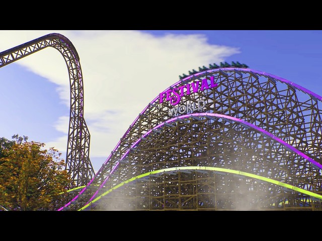 NEW FOR 2028 RMC HYBRID - Loup Garou - Walibi Belgium - NoLimits 2 (FVD++)