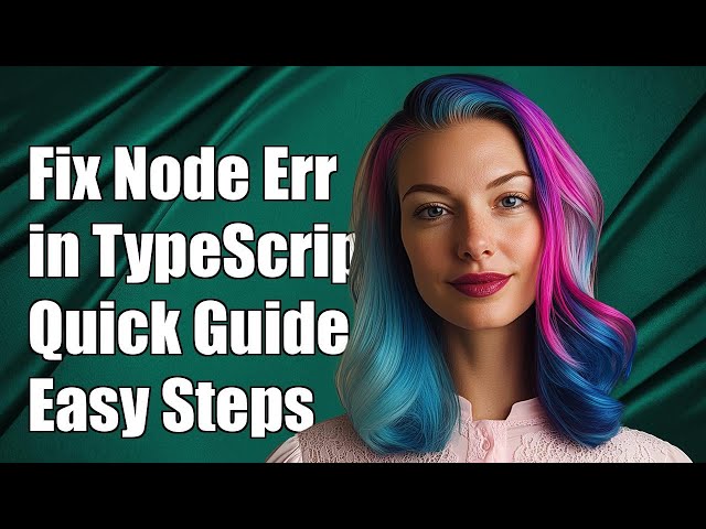 How to Fix "@types/node/index.d.ts is Not a Module" Error in TypeScript