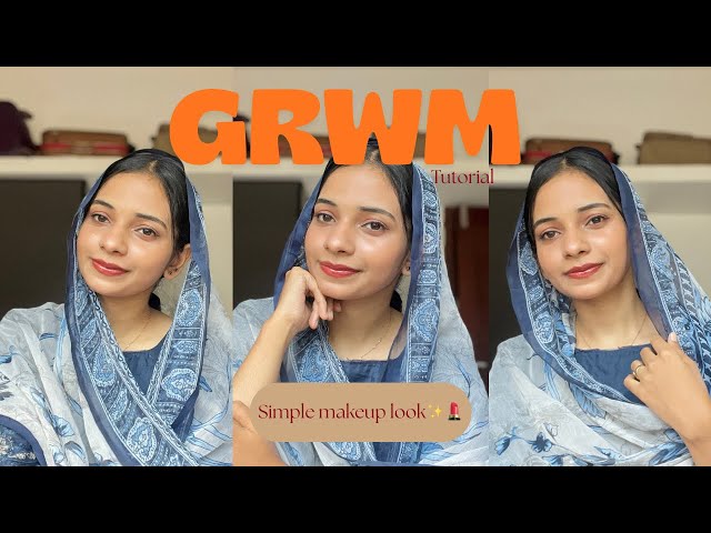 GRWM🌷✨simple makeup look💄Tutorial (Nybae, faces Canada, ponds, Mars)~