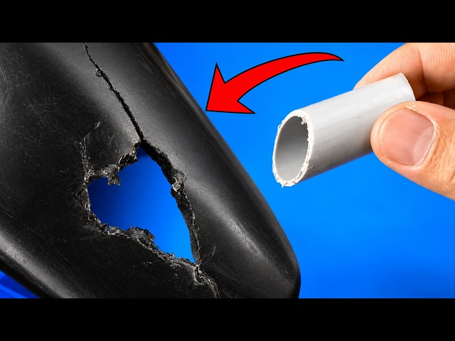 Plastic Welding Secret 😱! Intelligent Plastic Repair Technique Nobody Thought Of!
