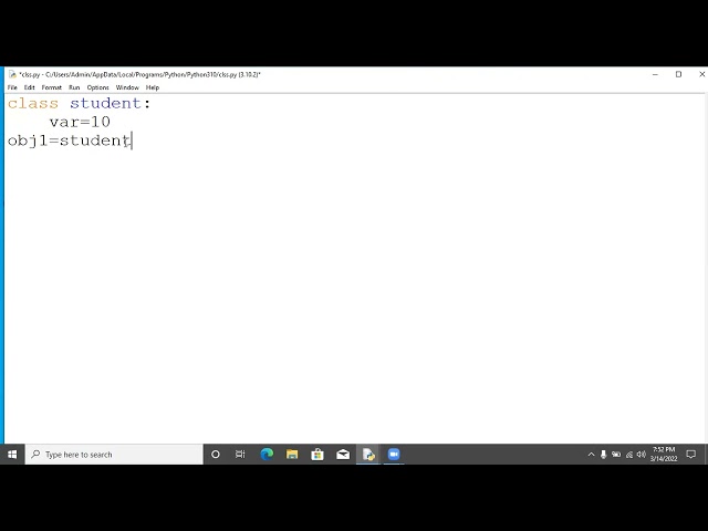 Unit -5  Part-1  How to create class and object