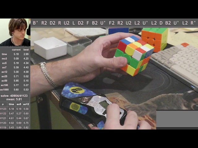 LAZY SPEEDCUBER ACTUALLY DOING DEDICATED PRACTICE (AFTER SOME SOLVES THO :P)