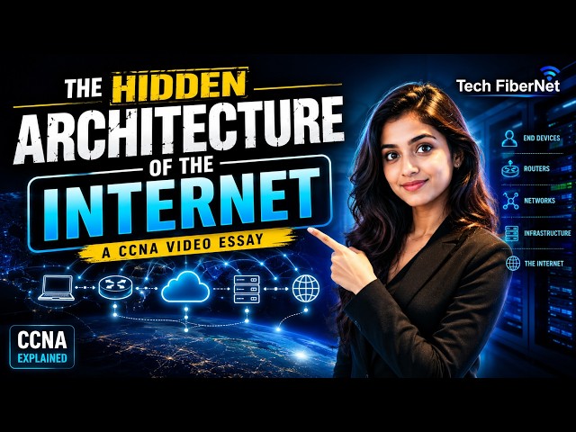 The Hidden Architecture of the Internet A CCNA Video Essay || TecH FiberNeT