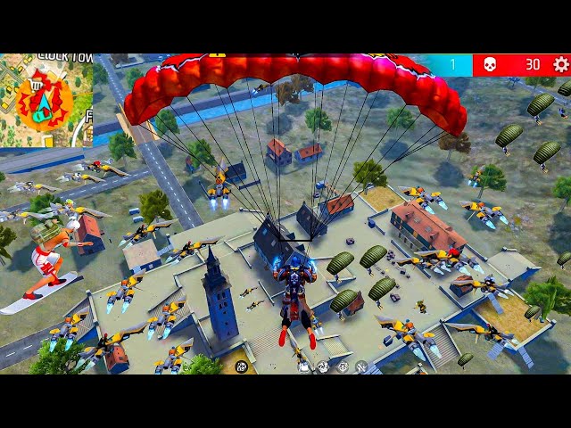 Grandmaster Lobby 🥵32 kills💪 99% Headshot Rate⚡| Solo Vs Squad Full Gameplay | intel i5 🖥 Freefire
