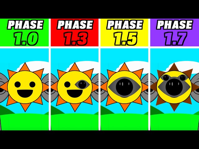 Incredibox Sprunki Phase1.3 VS Phase 1.5 VS Phase 1.7