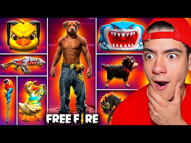 RETO: SOLO PUEDO USAR COSAS DE ANIMALES EN FREE FIRE !! - TheDonato