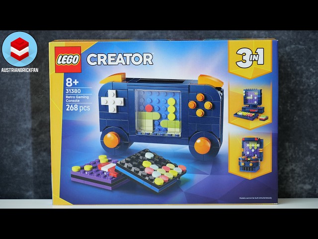 LEGO Creator 31380 Retro Gaming Console - LEGO Speed Build Review