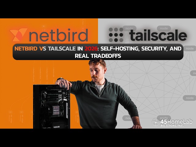 NetBird or Tailscale? Choosing the Right #vpn Before Your #homelab Grows