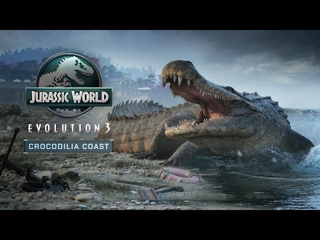 Jurassic World Evolution 3 | Crocodilia Coast Announce Trailer