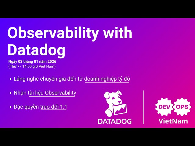 Webinar: Observability with Datadog