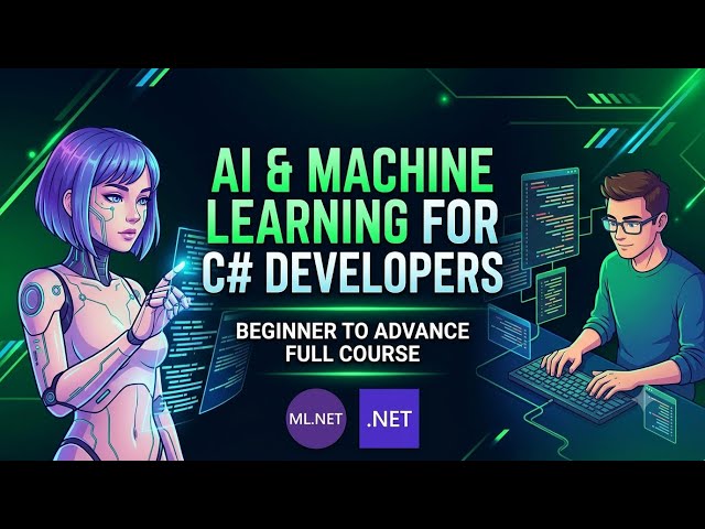 AI & Machine Learning for C# Developers | Beginner to Advanced Full Course (.NET & ML.NET)