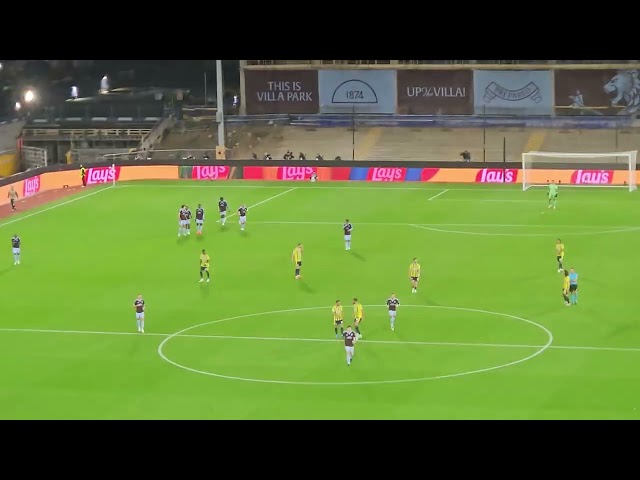 Aston Villa Manzambi chant 14/10/2026