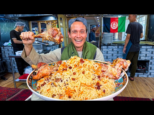 The One FOOD Afghanistan Is Obsessed With!! (Kabuli Pulao)