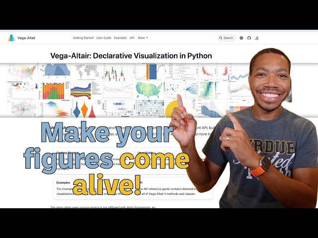 Altair Python Tutorial | Beautiful, Interactive Data Visualizations Made Easy
