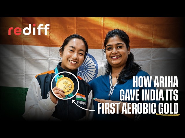 How Ariha Gave India Its First Aerobic Gold | @RediffOriginals