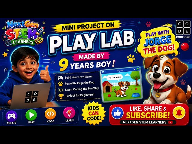 9-Year-Old Boy Builds a Fun Game | Coding with kids #stemactivitiesforkids