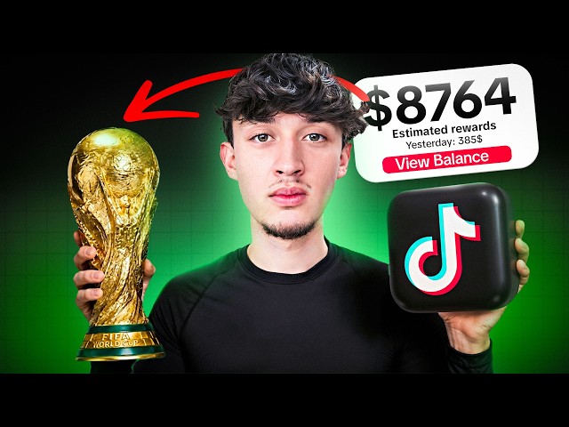 How To ACTUALLY Make Money From The World Cup (TikTok Creator Rewards)