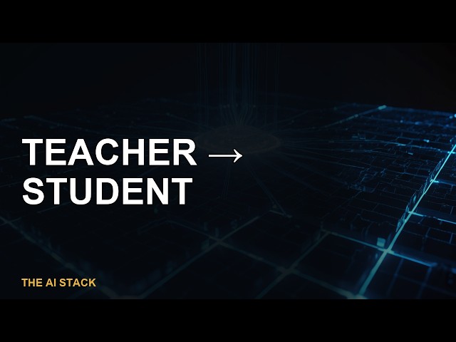 What Is Model Distillation? A Small Model Learns From a Giant — [AI Stack 37]