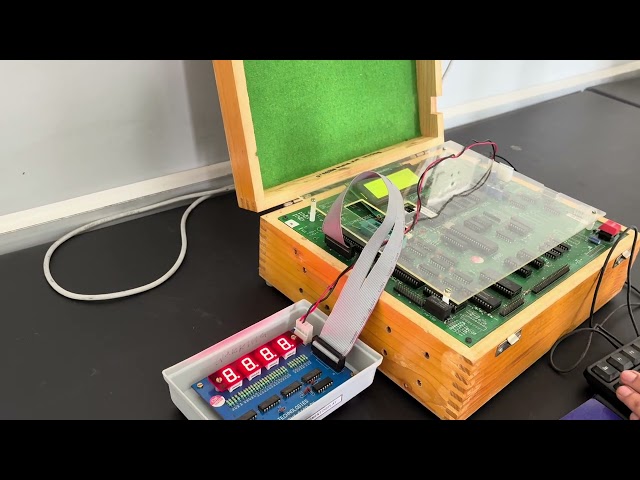 Seven Segment Display 8085 Microprocessor 