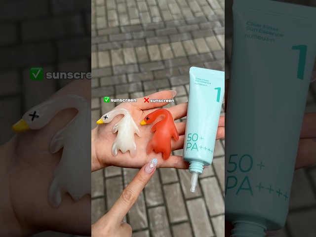 Sunscreen UV protection test! #yesstyle #kbeauty #sunscreen #skincare