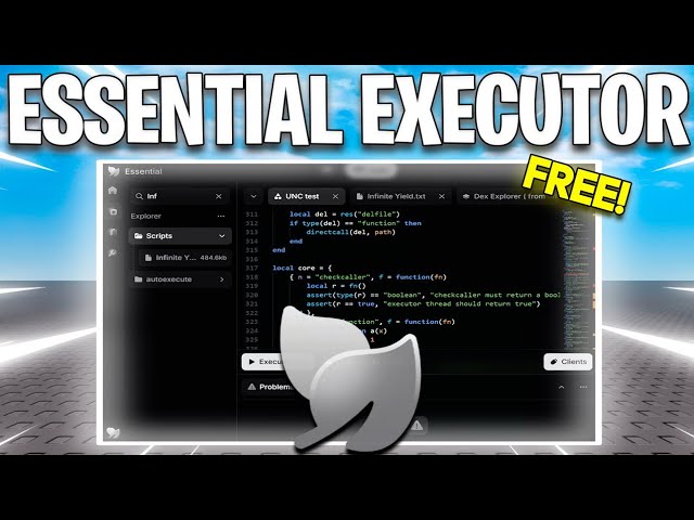 Roblox Executor "Essential" One of The AMAZING FREE Script Executor in 2026!