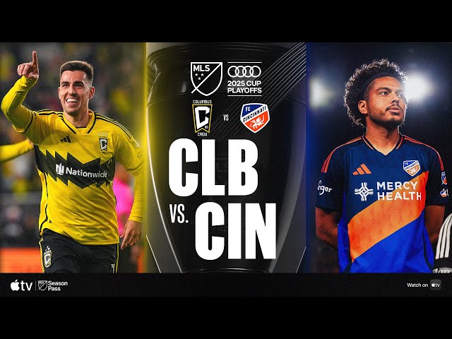 Columbus Crew vs. FC Cincinnati | Full Match Highlights | 2025 Audi MLS Cup Playoffs
