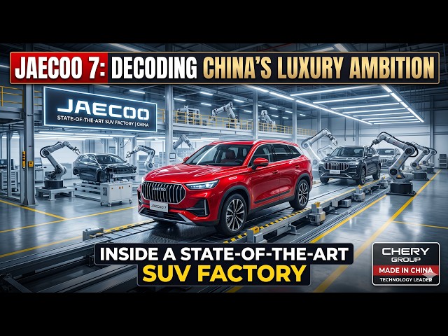 Jaecoo 7: Decoding China's Luxury Ambition | Inside a State-of-the-Art SUV Factory