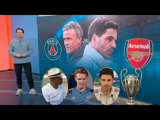 Will Arsenal Win The Champions League🏆? Mikel Arteta, Ian Wright And Martin Odegaard Preview