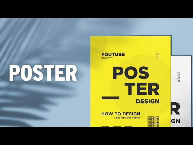 5 MIND BLOWING Poster Design Tips ✍