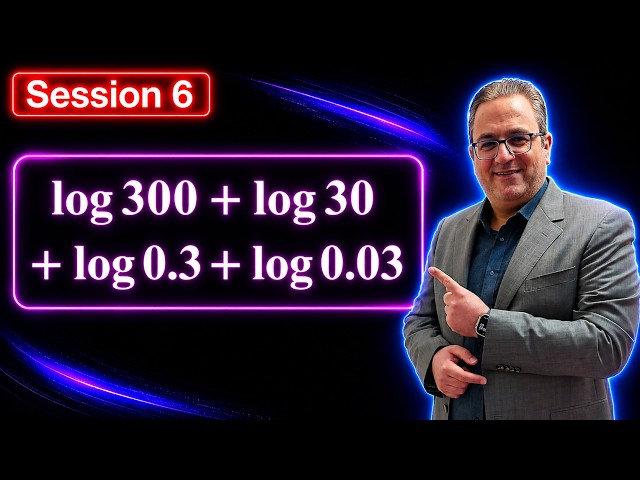 Can You Solve These Logarithm Problems? | Log Properties in Action | Session 6