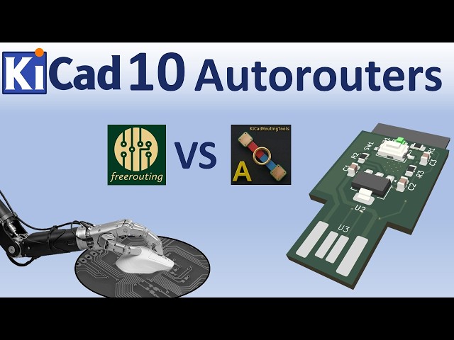 KiCAD10 Autorouters:   Freerouting vs KiCAD Routing Tools